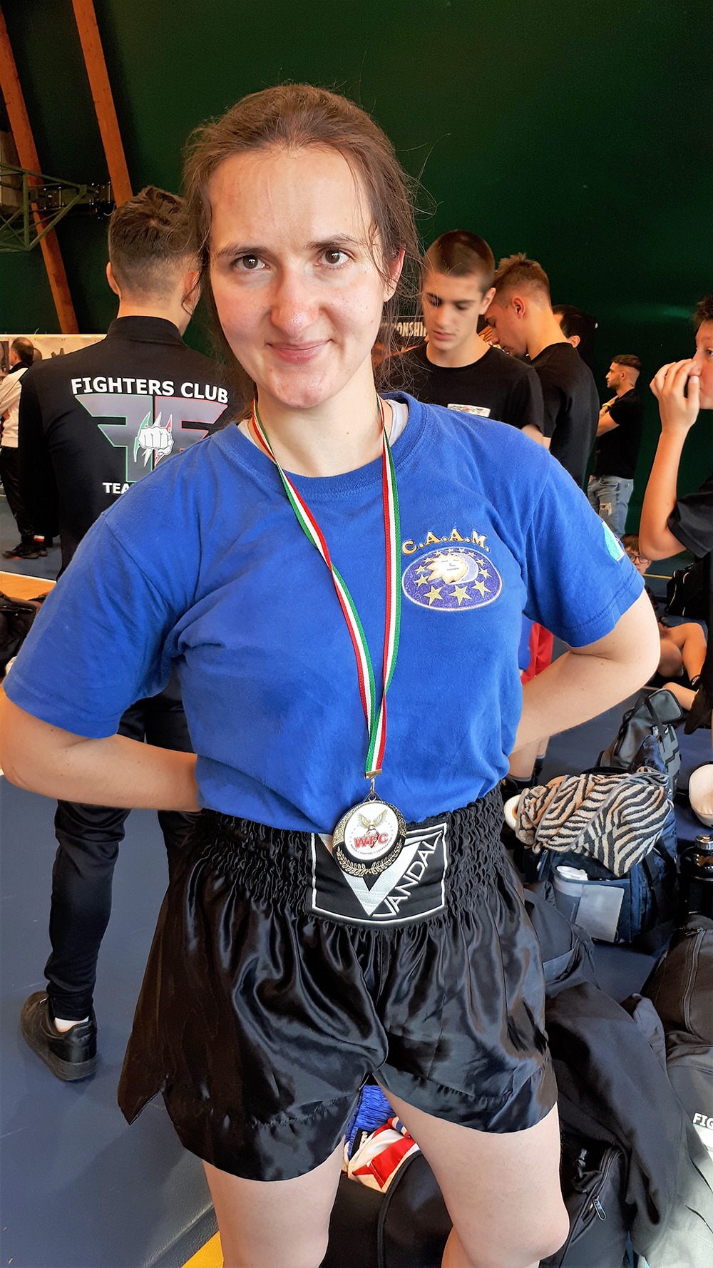 Schena patrizia campione europeo 2023 sport da combattimento CAAM Fighters Milano